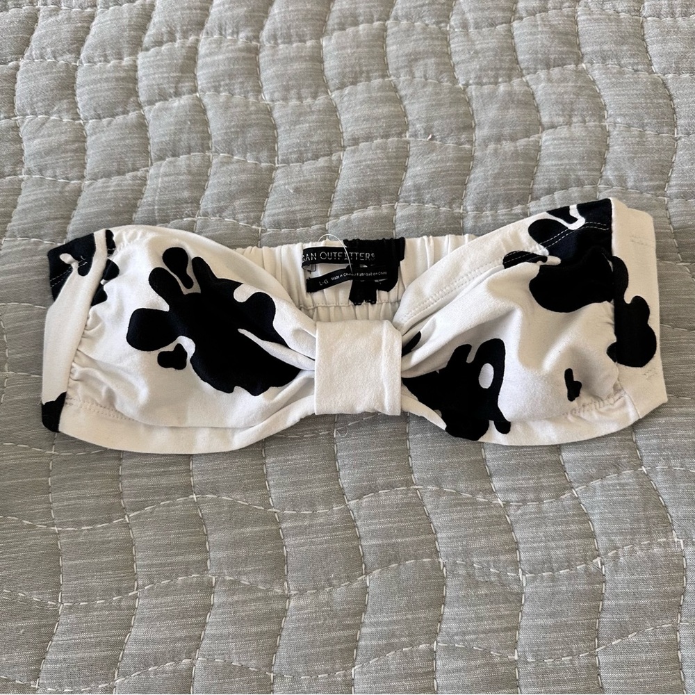 Urban Outfitters- NWOT Cow Print Bandeau